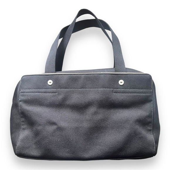 Vintage Lacoste Black Mini Tote Shoulder Bag - Picture 3 of 14